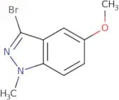 3-Bromo-5-methoxy-1-methyl-1H-indazole