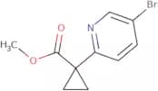 Methyl 1-(5-bromopyridin-2-yl)cyclopropanecarboxylate