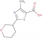 4-Methyl-2-(oxan-3-yl)-1,3-thiazole-5-carboxylic acid