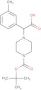 2-(4-Boc-piperazinyl)-2-(3-methyl-phenyl)acetic acid