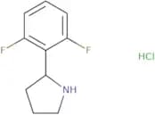 2-(2,6-difluorophenyl)pyrrolidine hydrochloride