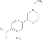 4-Ethyl-2-(3-methyl-4-nitrophenyl)morpholine