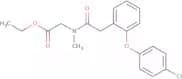 Ethyl 2-(2-(2-(4-chlorophenoxy)phenyl)-N-methylacetamido)acetate