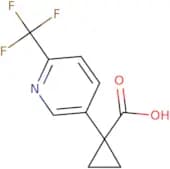 1-(6-(Trifluoromethyl)pyridin-3-yl)cyclopropanecarboxylic acid