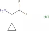 1-Cyclopropyl-2,2-difluoroethan-1-amine hydrochloride