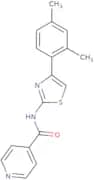 N-[4-(2,4-Dimethylphenyl)-2-thiazolyl]-4-pyridinecarboxamide