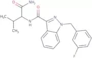 N-[(1S)-1-(Aminocarbonyl)-2-methylpropyl]-1-[(3-fluorophenyl)methyl]-1H-indazole-3-carboxamide
