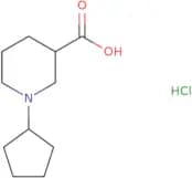 1-Cyclopentylpiperidine-3-carboxylic acidhydrochloride