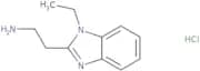 [2-(1-Ethyl-1H-benzimidazol-2-yl)ethyl]amine hydrochloride