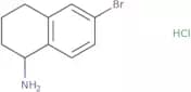 6-Bromo-1,2,3,4-tetrahydronaphthalen-1-amine hydrochloride