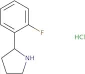 (S)-2-(2-Fluorophenyl)pyrrolidine hydrochloride