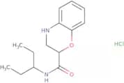 N-(Pentan-3-yl)-3,4-dihydro-2H-1,4-benzoxazine-2-carboxamide hydrochloride