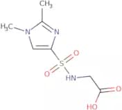2-(1,2-Dimethyl-1H-imidazole-4-sulfonamido)acetic acid