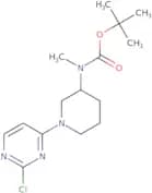 [1-(2-Chloro-pyrimidin-4-yl)-piperidin-3-yl]-methyl-carbamic acid tert-butyl ester