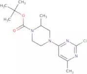 4-(2-Chloro-6-methyl-pyrimidin-4-yl)-2-methyl-piperazine-1-carboxylic acid tert-butyl ester