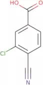 3-chloro-4-cyanobenzoic acid