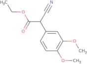 Ethyl 2-cyano-2-(3,4-dimethoxyphenyl)acetate