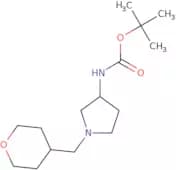 (R)-tert-Butyl 1-[(tetrahydro-2H-pyran-4-yl)methyl]pyrrolidin-3-ylcarbamate