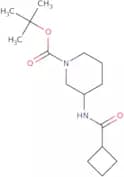 (R)-tert-Butyl 3-(cyclobutanecarbonylamino)piperidine-1-carboxylate