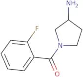 (R)-(3-Aminopyrrolidin-1-yl)(2-fluorophenyl)methanone