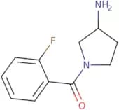 (S)-(3-Aminopyrrolidin-1-yl)(2-fluorophenyl)methanone