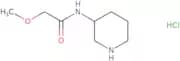(R)-2-Methoxy-N-(piperidin-3-yl)acetamide hydrochloride
