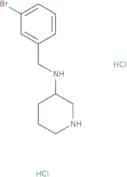 (R)-N-[(3-Bromophenyl)methyl]piperidin-3-amine dihydrochloride