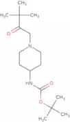 tert-Butyl 1-(3,3-dimethyl-2-oxobutyl)piperidin-4-ylcarbamate