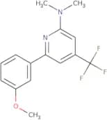 [6-(3-Methoxy-phenyl)-4-trifluoromethyl-pyridin-2-yl]-dimethyl-amine