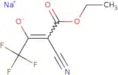 Sodium (E)-1-cyano-1-ethoxycarbonyl-3,3,3-trifluoro-propen-2-olate