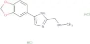 {[4-(1,3-Dioxaindan-5-yl)-1H-imidazol-2-yl]methyl}(methyl)amine dihydrochloride