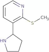 2-(Methylthio)-3-(pyrrolidin-2-yl)pyridine