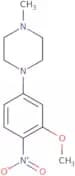 1-(3-Methoxy-4-nitrophenyl)-4-methylpiperazine
