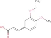 (2E)-3-(3-Ethoxy-4-methoxyphenyl)prop-2-enoic acid