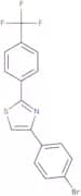 4-(4-Bromophenyl)-2-(4-(trifluoromethyl)phenyl)thiazole
