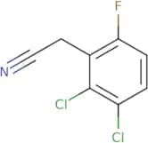 2,3-Dichloro-6-fluorophenylacetonitrile