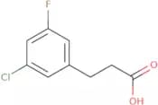 3-(3-Chloro-5-fluorophenyl)propionic acid