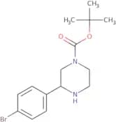 tert-Butyl 3-(4-bromophenyl)piperazine-1-carboxylate