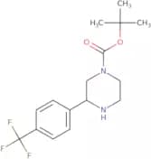 4-Boc-2-(4-(trifluoromethyl)phenyl)piperazine