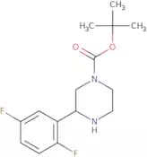 tert-Butyl 3-(2,5-difluorophenyl)piperazine-1-carboxylate
