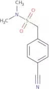 1-(4-cyanophenyl)-N,N-dimethylmethanesulfonamide