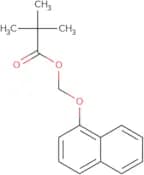 2,2-Dimethyl-propanoic acid (1-naphthalenyloxy)methyl ester