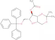4-O-Acetyl-2,5-anhydro-1,3-O-isopropylidene-6-O-trityl-D-glucitol