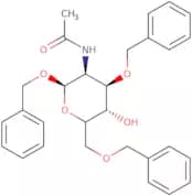 2-Acetamido-1,3,6-tri-O-benzyl-2-deoxy-b-D-glucopyranoside