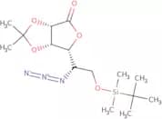 5-Azido-6-O-(tert-butyldimethylsilyl)-2,3-O-isopropylidene L-gulono-1,4-lactone