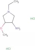 Trans-1-ethyl-4-methoxy-3-pyrrolidinamine dihydrochloride