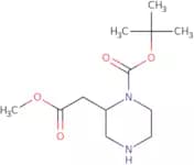(S)-tert-Butyl 2-(2-methoxy-2-oxoethyl)piperazine-1-carboxylate