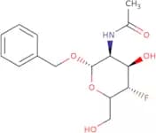 Benzyl 2-acetamido-2,4-dideoxy-4-fluoro-a-D-glucopyranose