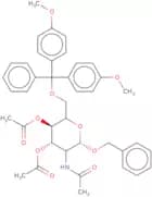 Benzyl 2-acetamido-3,4-di-O-acetyl-2-deoxy-6-O-DMT-a-D-galactopyranoside