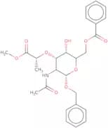 Benzyl 2-acetamido-6-O-benzoyl-2-deoxy-a-D-muramic acid methyl ester
